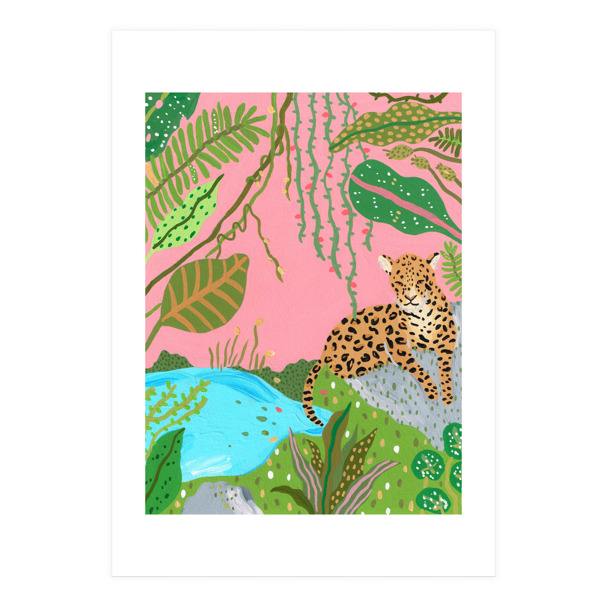 Tigress Of The Jungle (Print Only)
