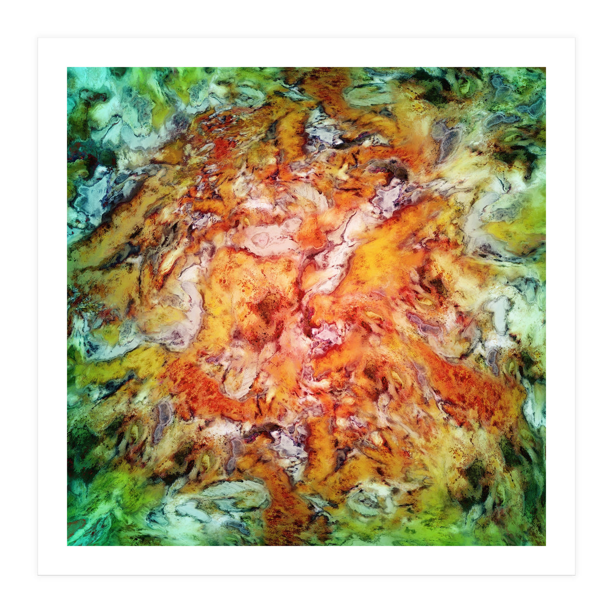 Floral Escalator (Print Only)