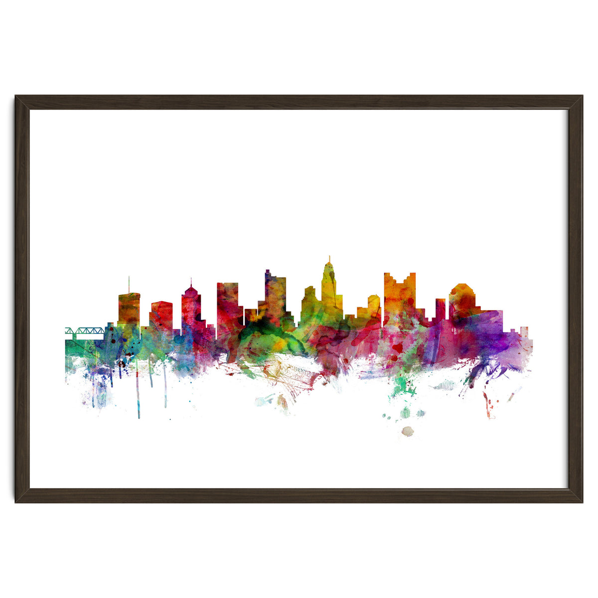 Columbus Ohio Skyline