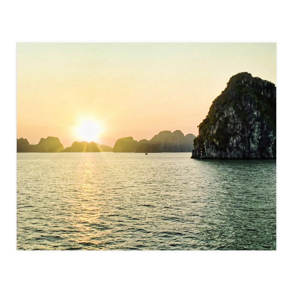 Sunset, Halong Bay (Print Only)