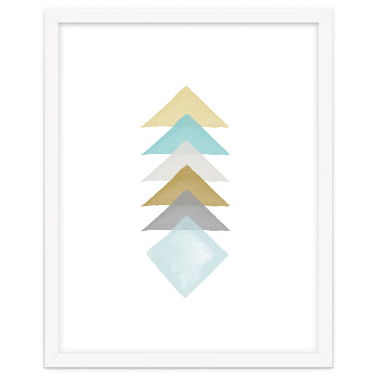 Watercolor Triangles