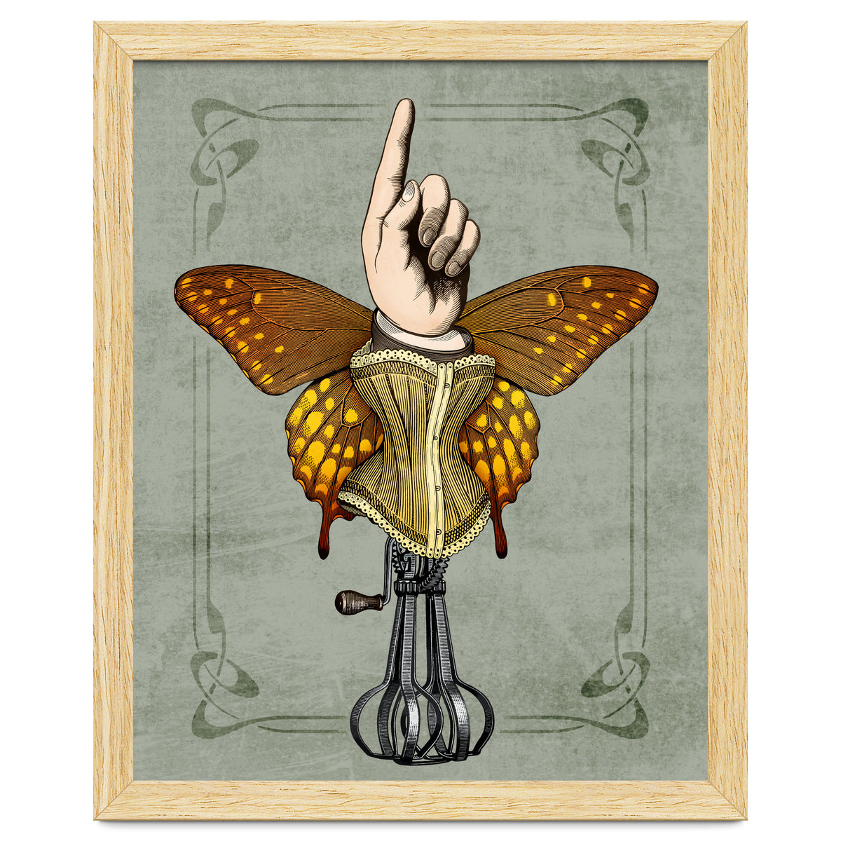 Butterhand Portrait