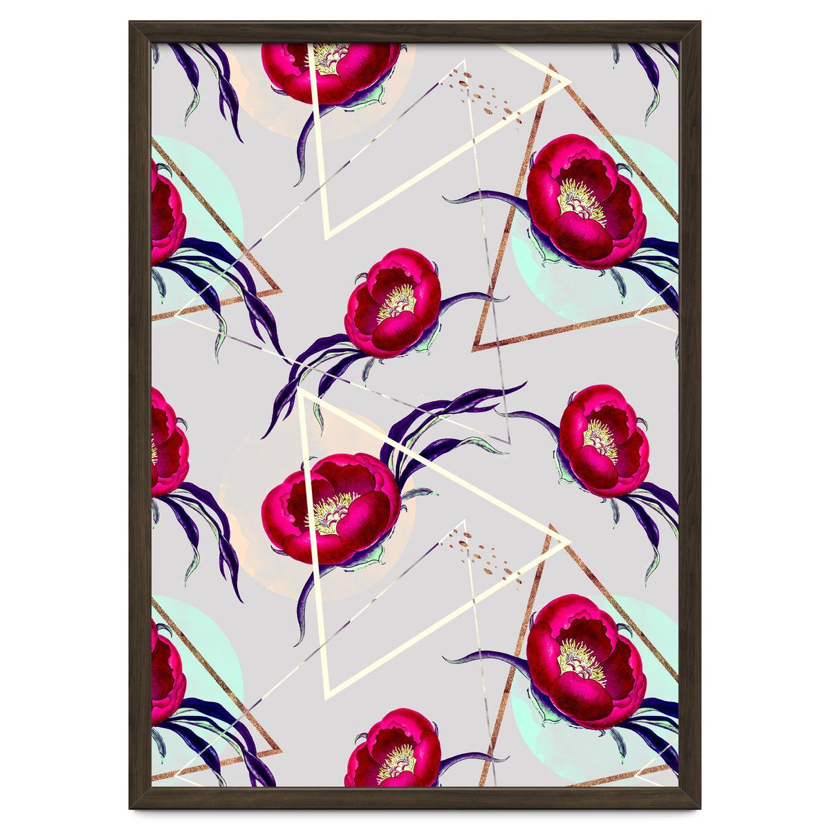 Flowery blooming with geometric II