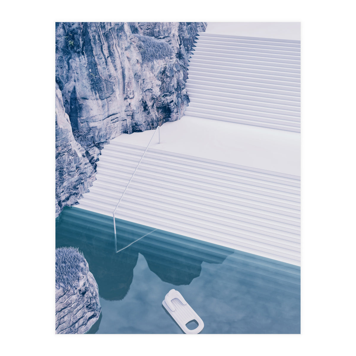 POOL SERIES-GREEN (Print Only)