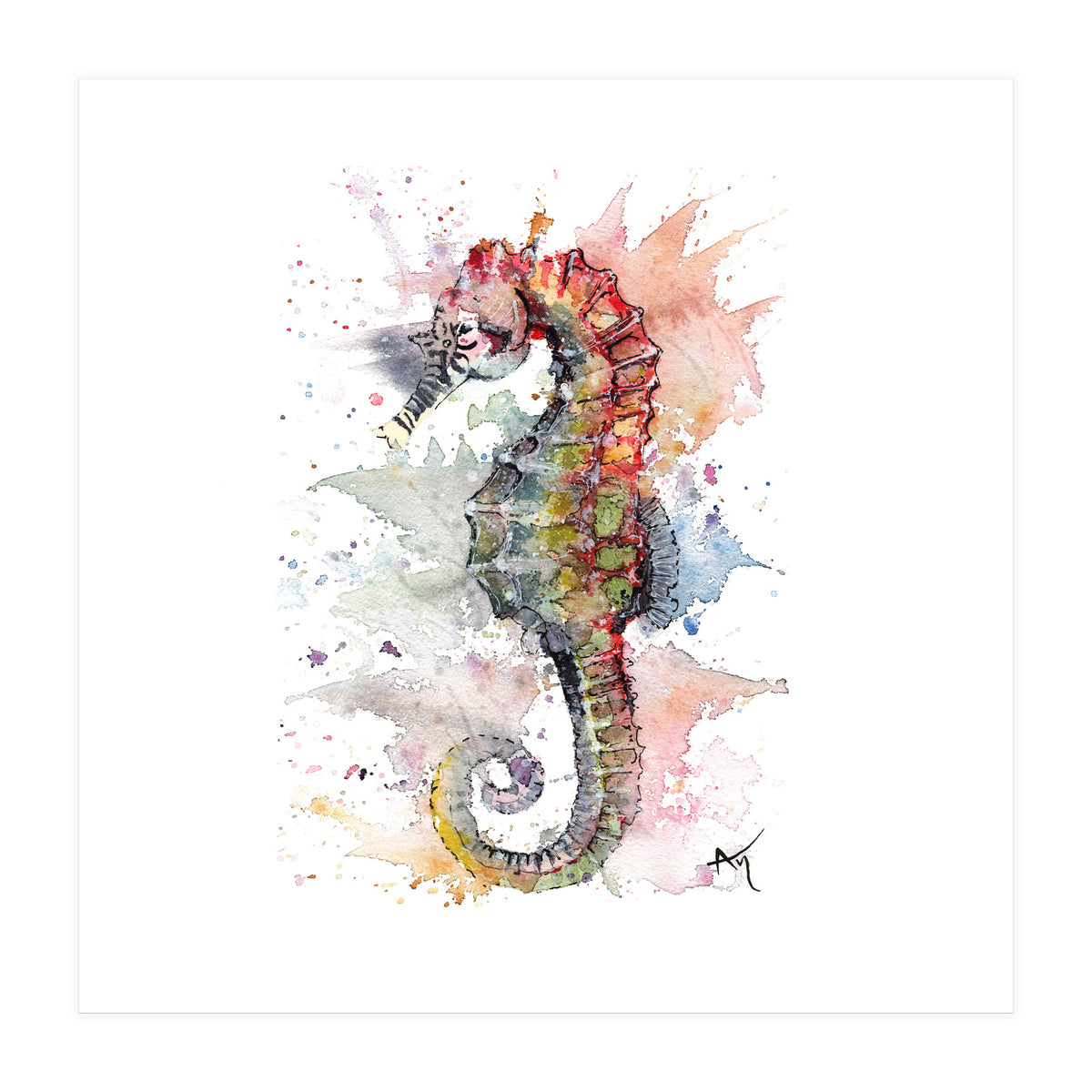 Seahorse - Wildlife Collection (Print Only)