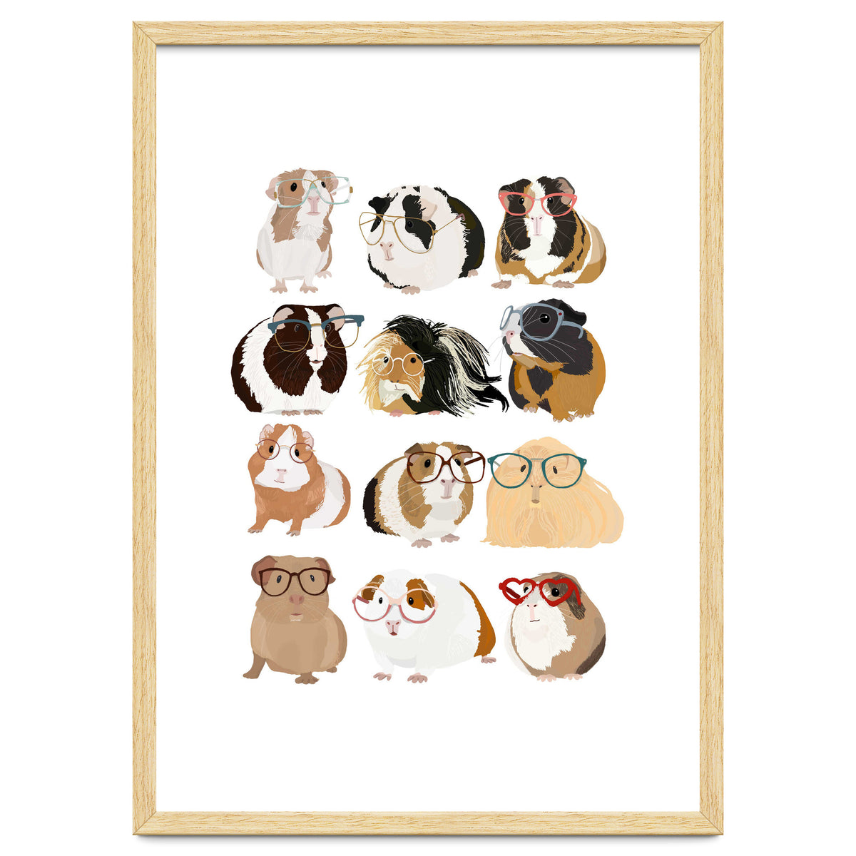 Guinea Pigs in Glasses