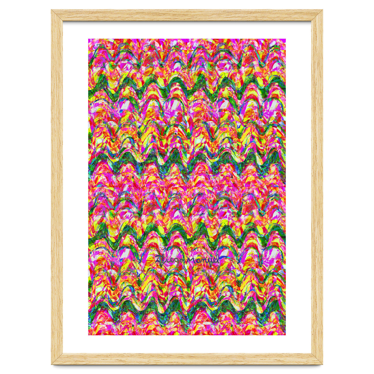 Pop abstract color full