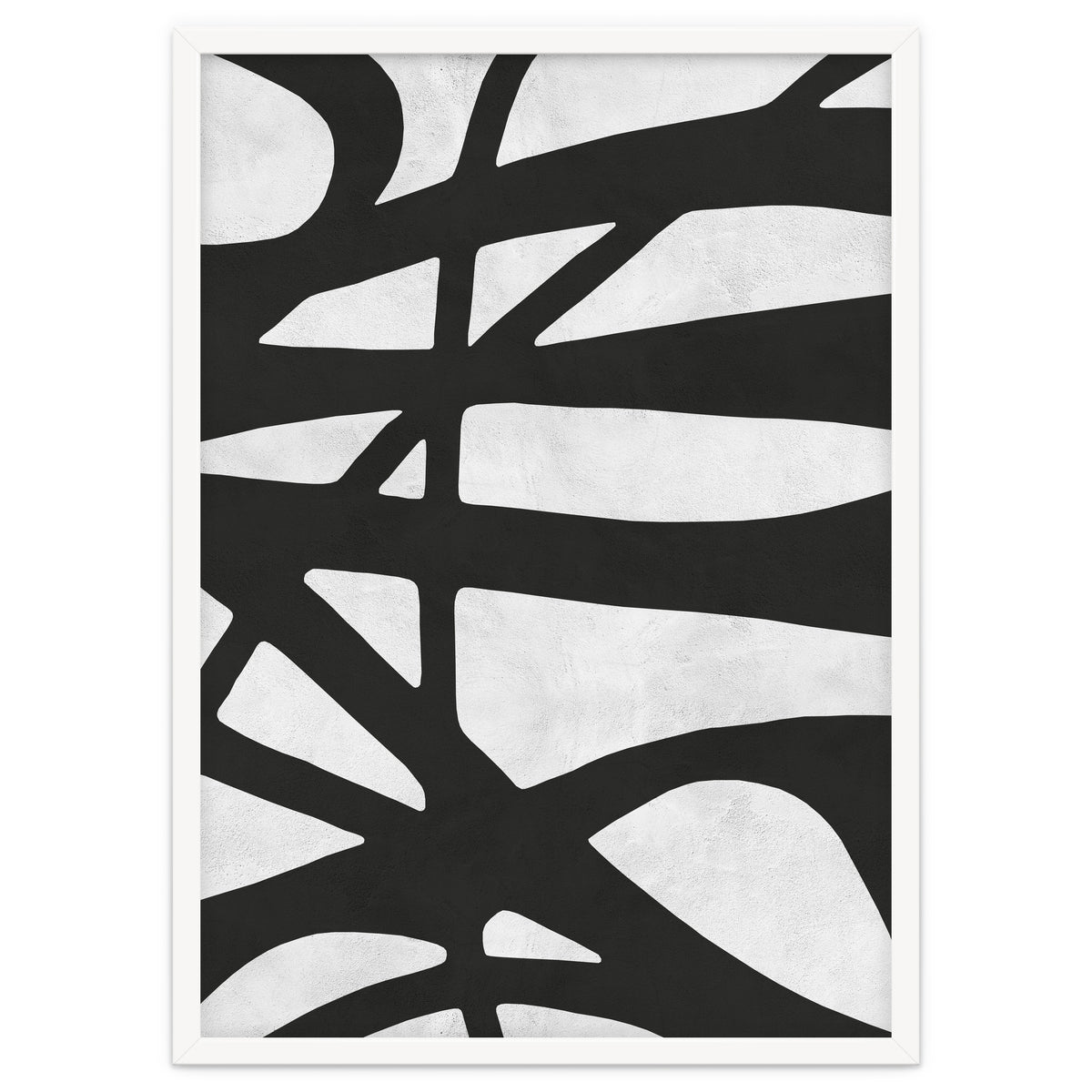 Expressionist black and white IV