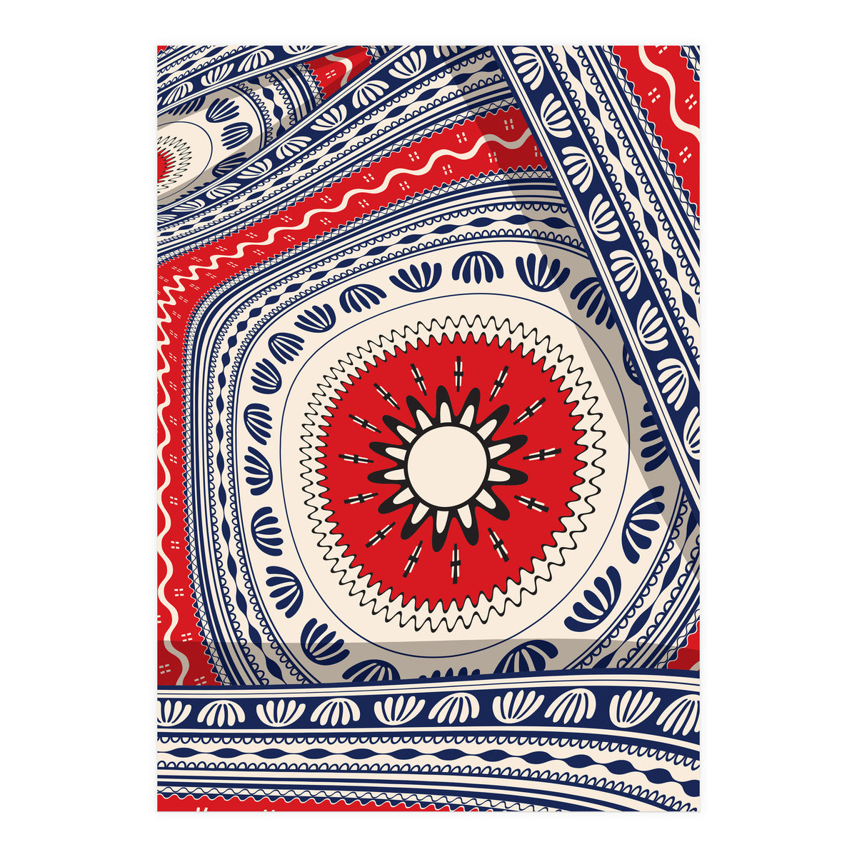 Romanian embroidery background 30 (Print Only)