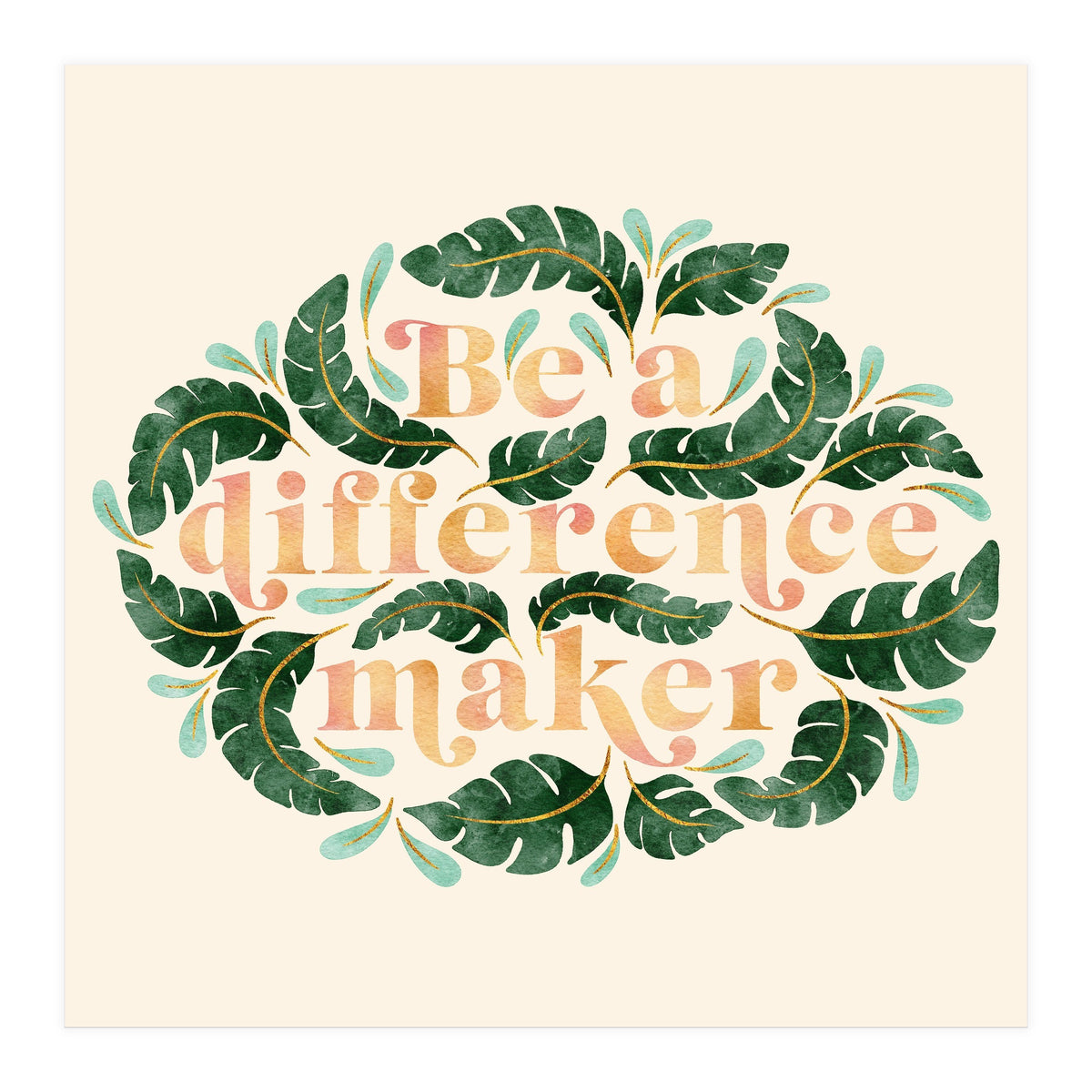 Be A Difference Maker (Print Only)
