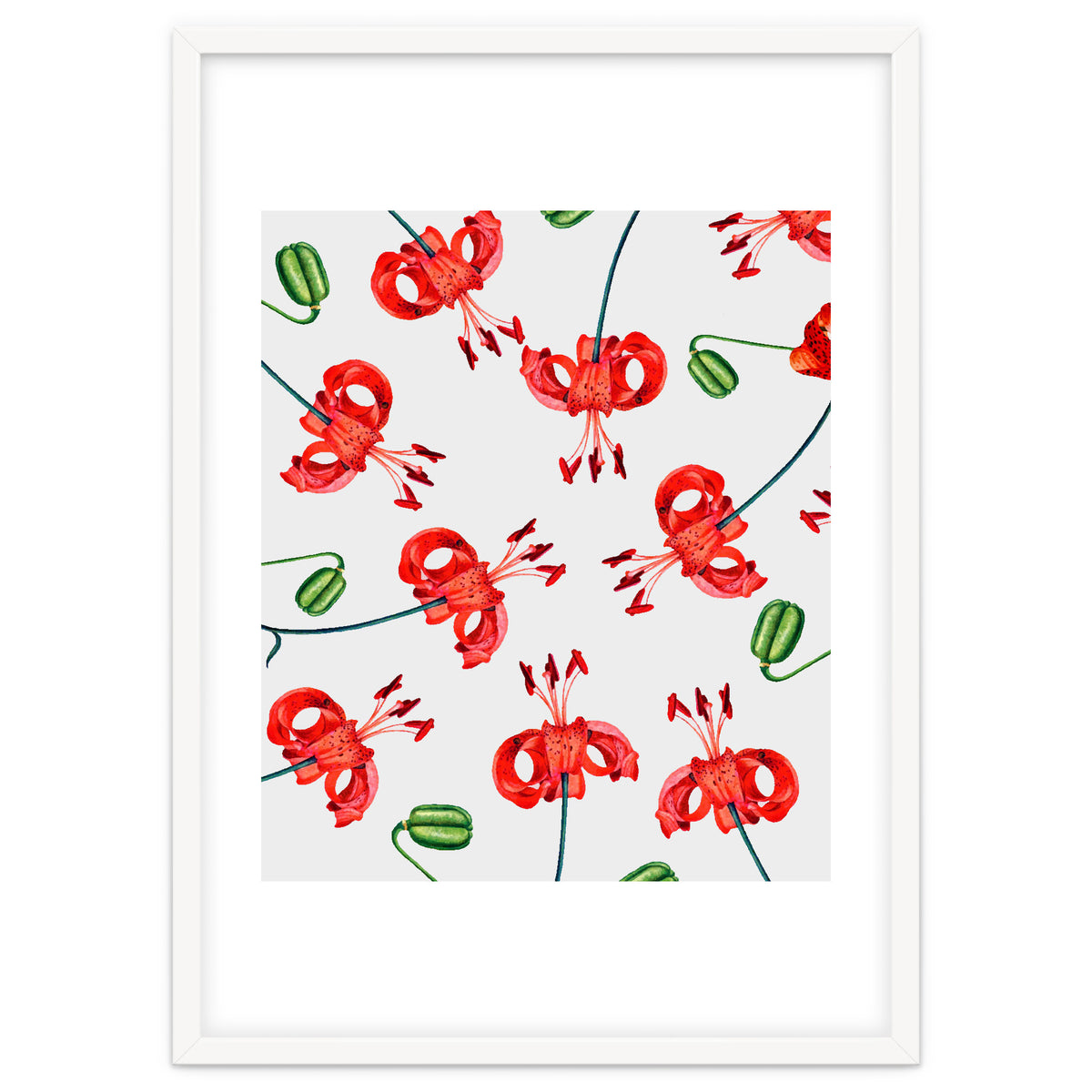 Exotic Floral Pattern