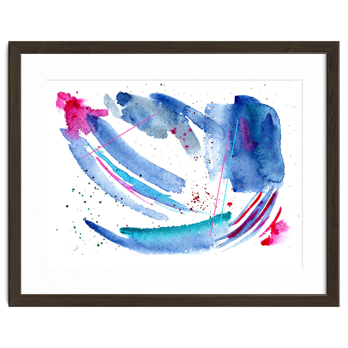 Happiness vibes || watercolor