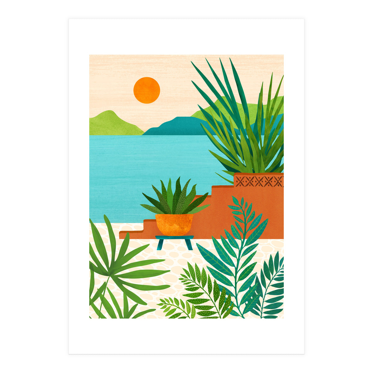 Bali Coast Sunset (Print Only)