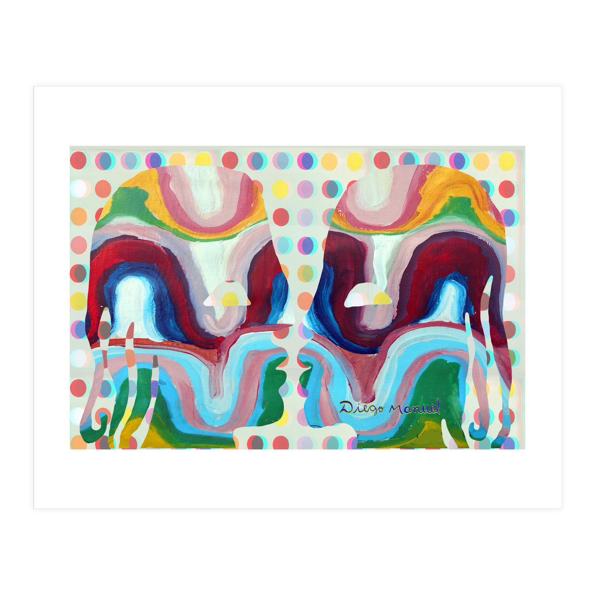 Abstracto Pop Nuevo B5 (Print Only)