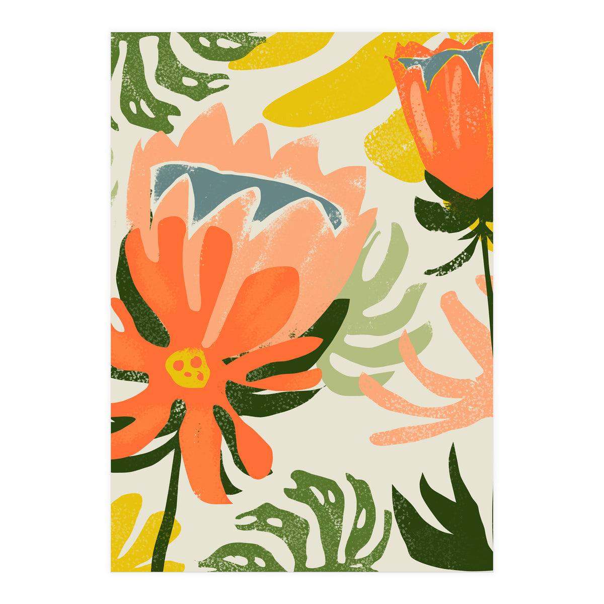 May The Flowers Remind Us Why The Rain Was So Necessary (Print Only)