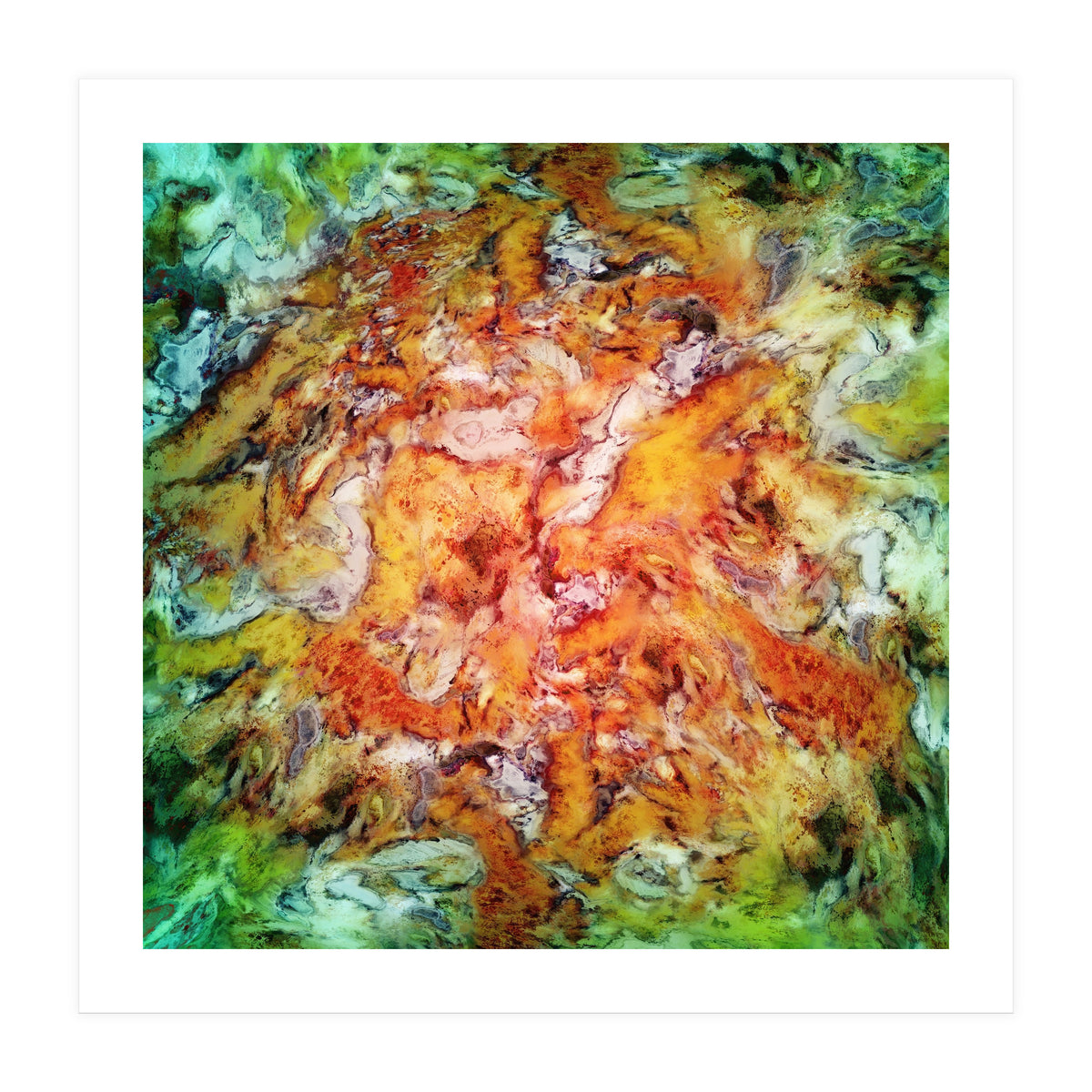 Floral Escalator (Print Only)