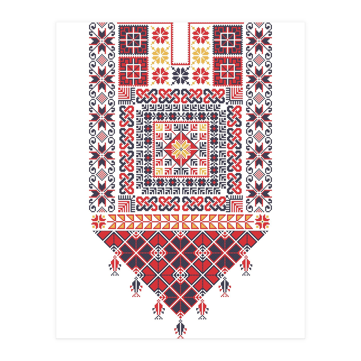 Tatreez Ornament 6 (Print Only)