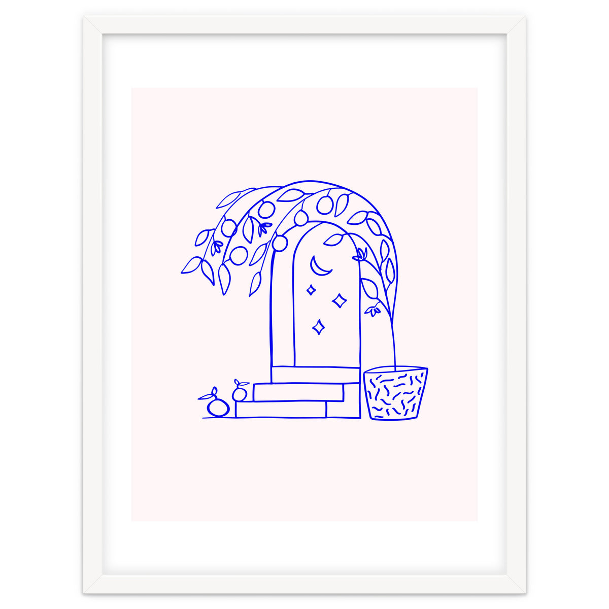 Summer at that Marrakech villa #illustration #sketch