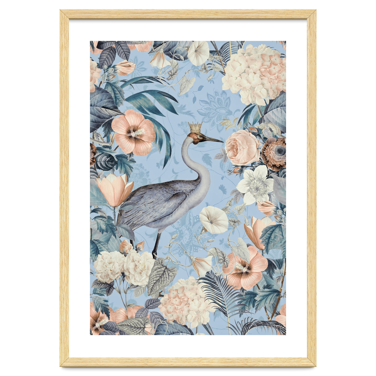 Crane King Blue Cream