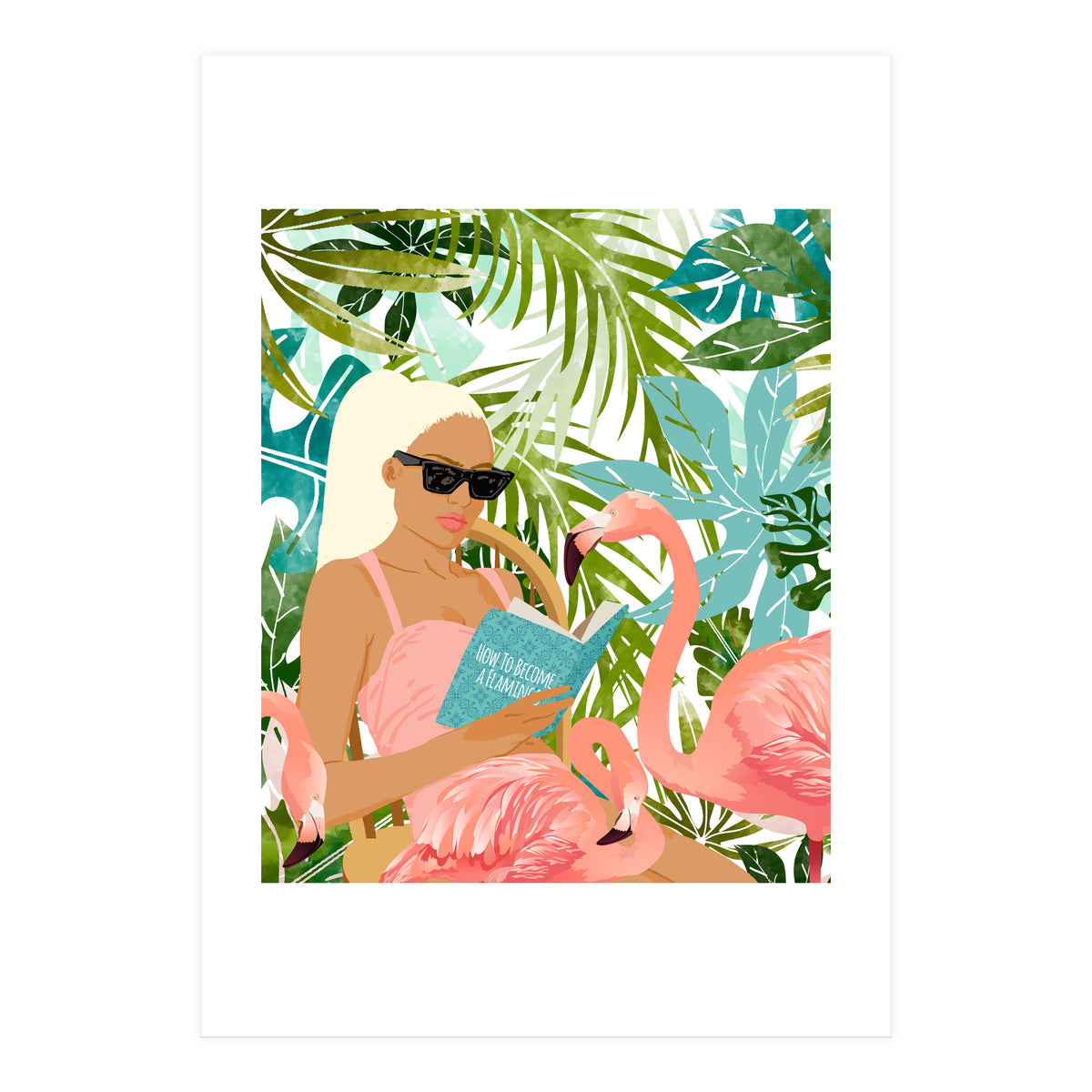 How To Become A Flamingo (Print Only)