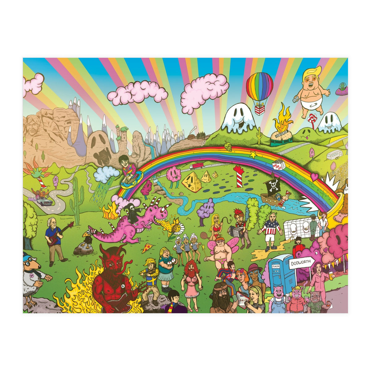 The Bar Steward Sons of Val Doonican -  Chaos Untitled #1 (Print Only)