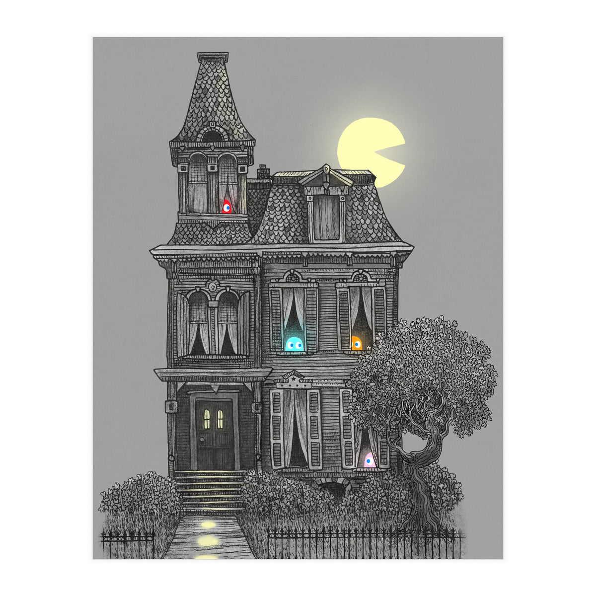 Haunted By The 80 S (Print Only)