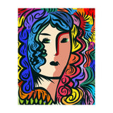Rainbow Portrait Girl (Print Only) thumbnail