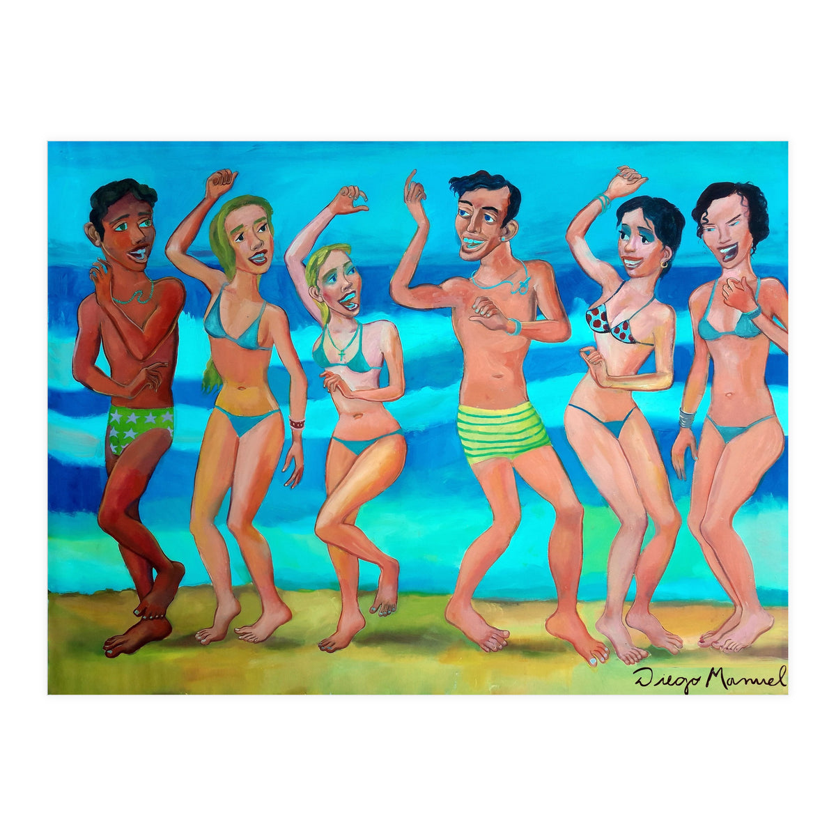 Playa Punta Mogotes (Print Only)