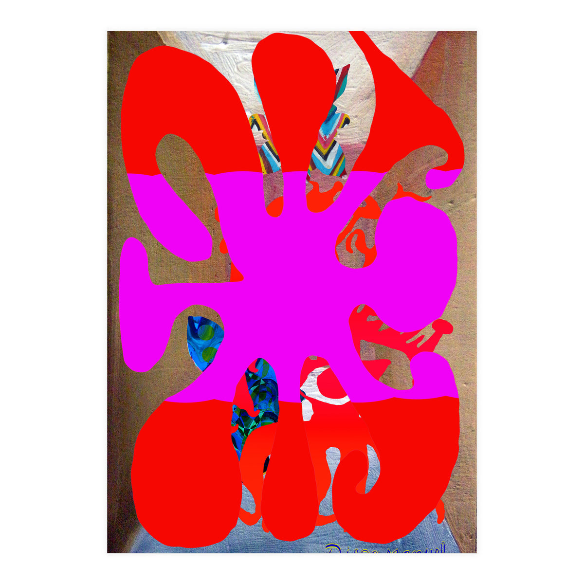 Pop Abstract 2023 A 5 (Print Only)