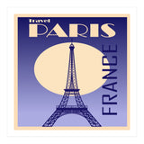 Paris France Travel Poster  (Print Only) thumbnail