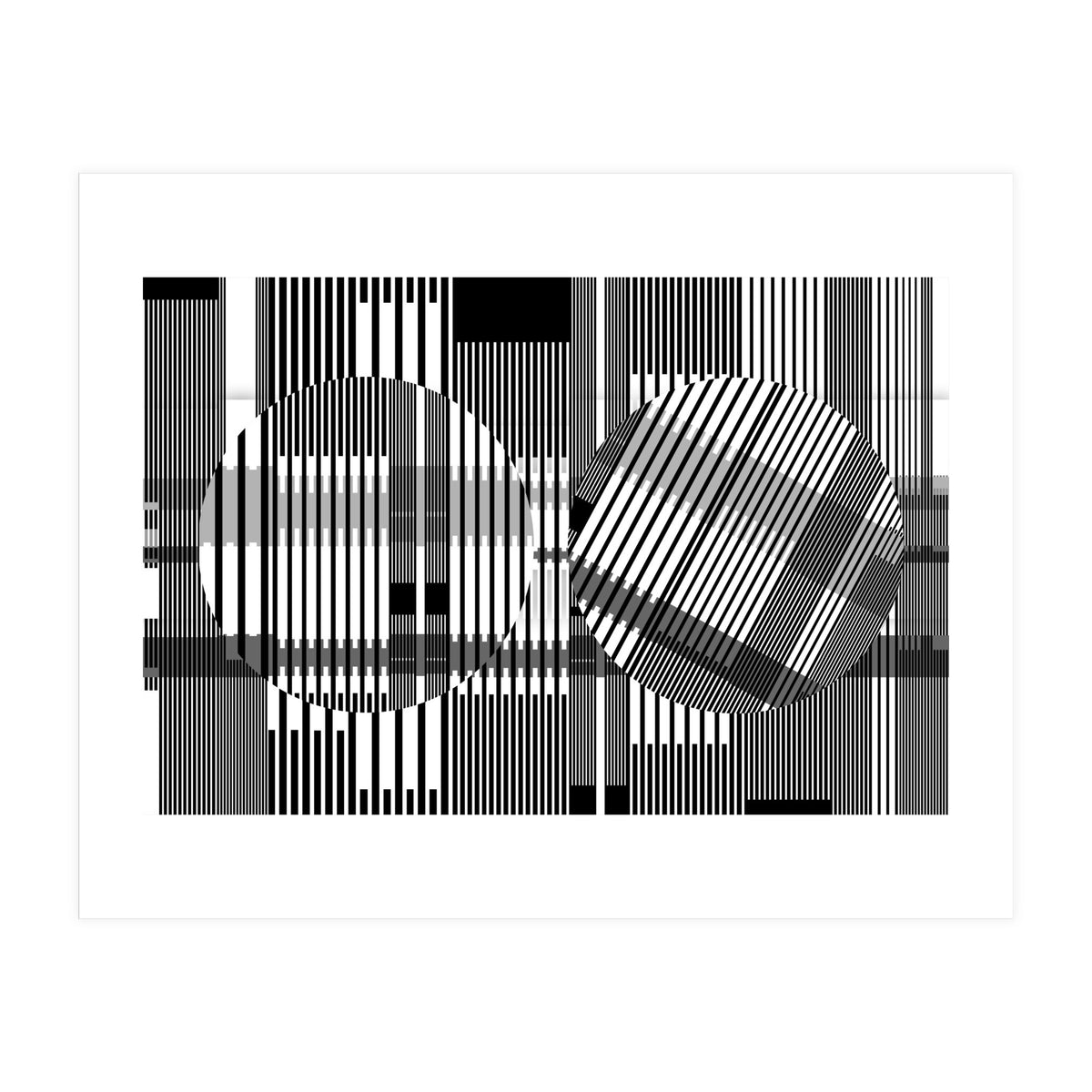 Glitch Global I Serie Urban Nature (Print Only)