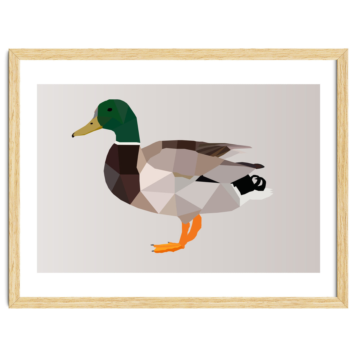 Duck Low Poly Art