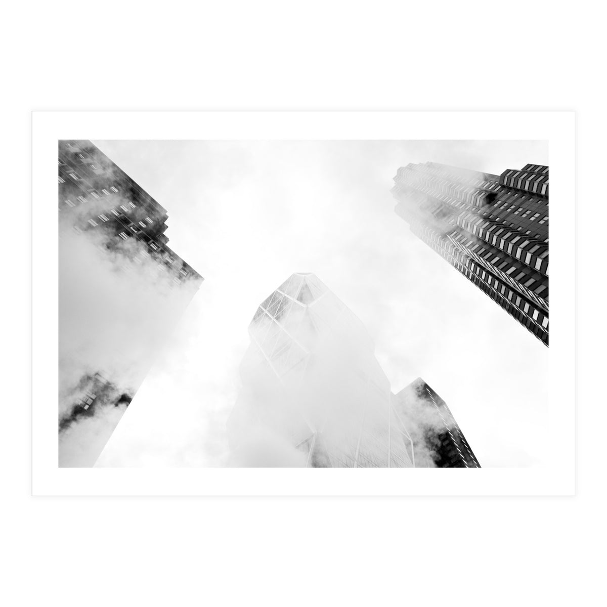New York In Clouds (Print Only)