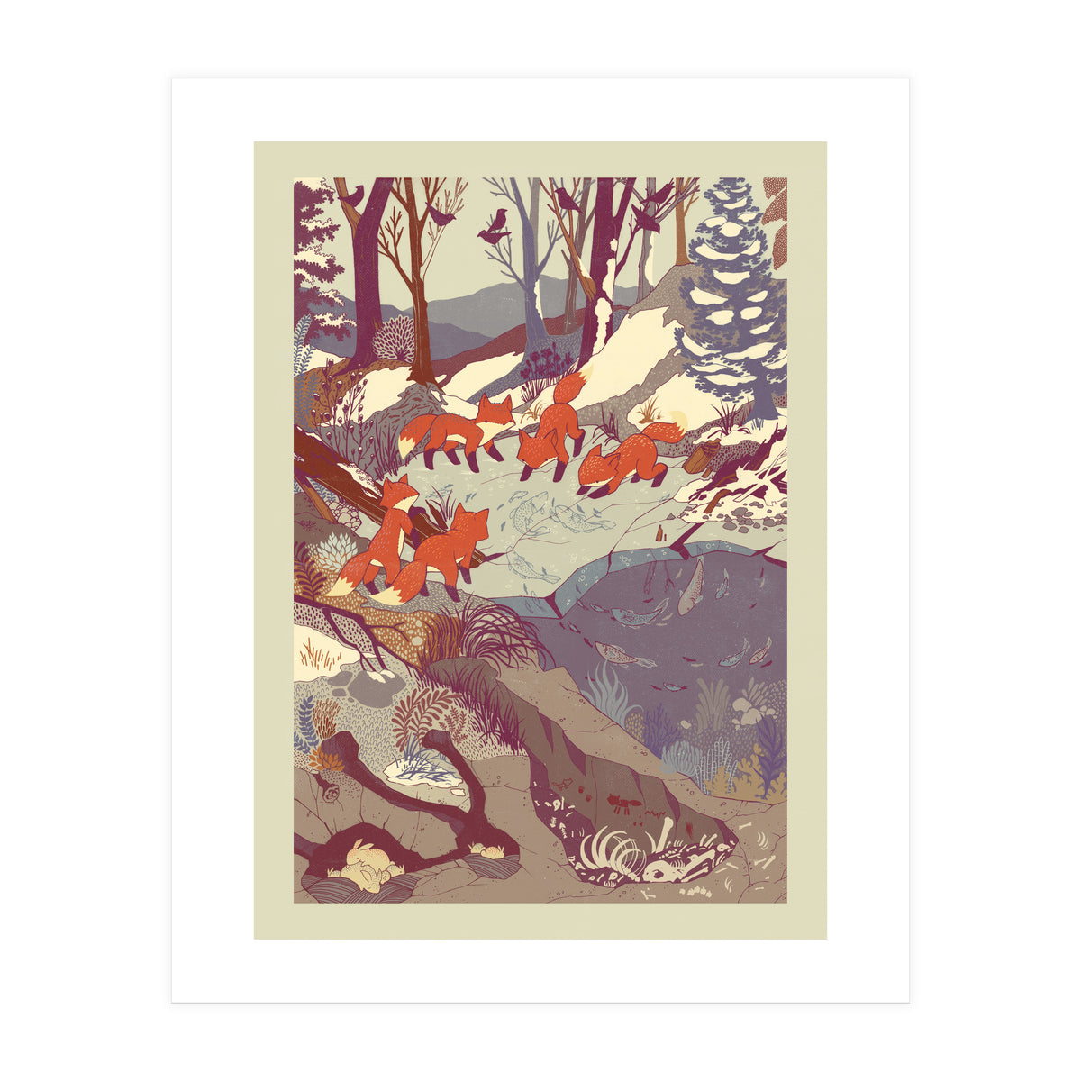 Fisher Fox (Print Only)