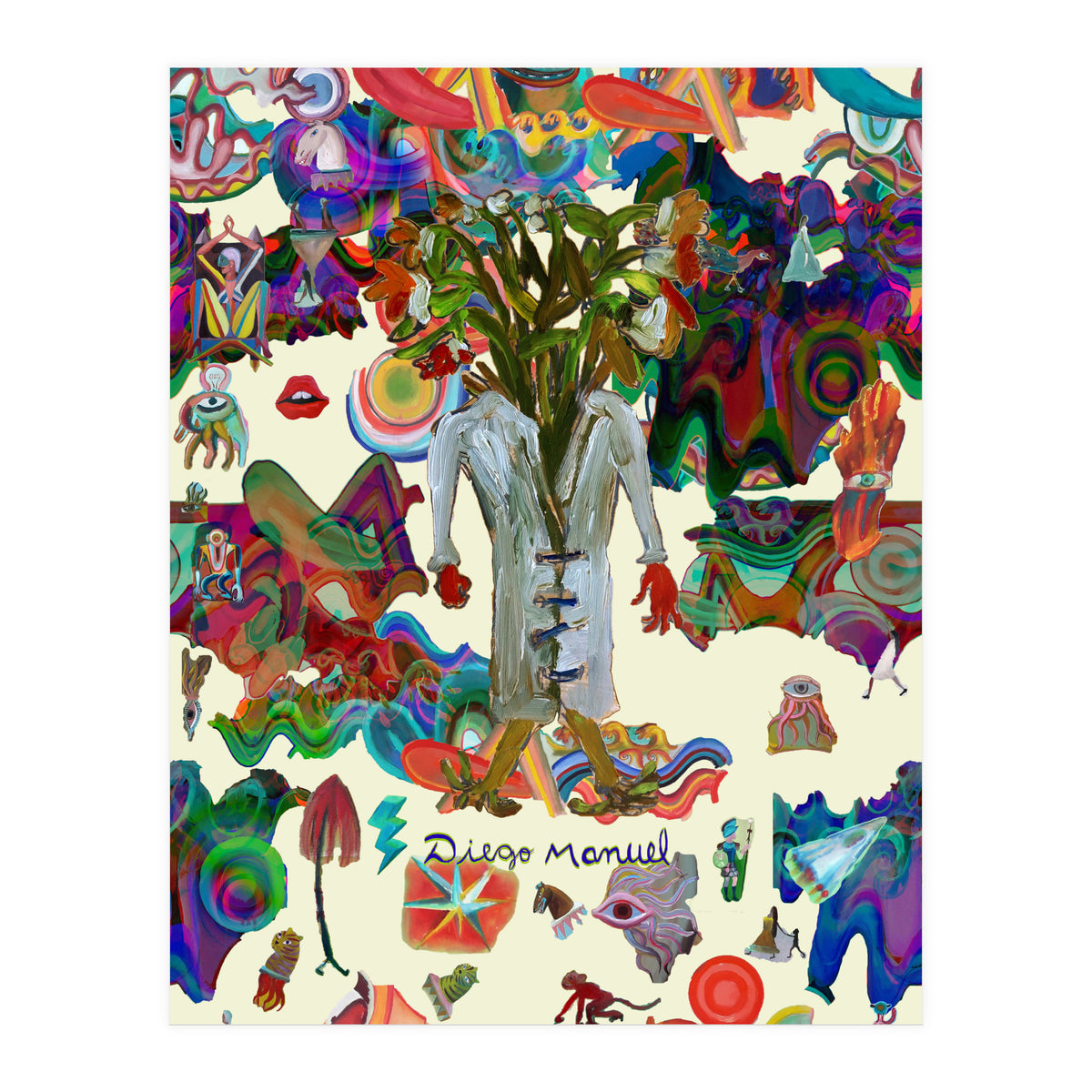 Graffitis 2021 Tapiz 47 B (Print Only)