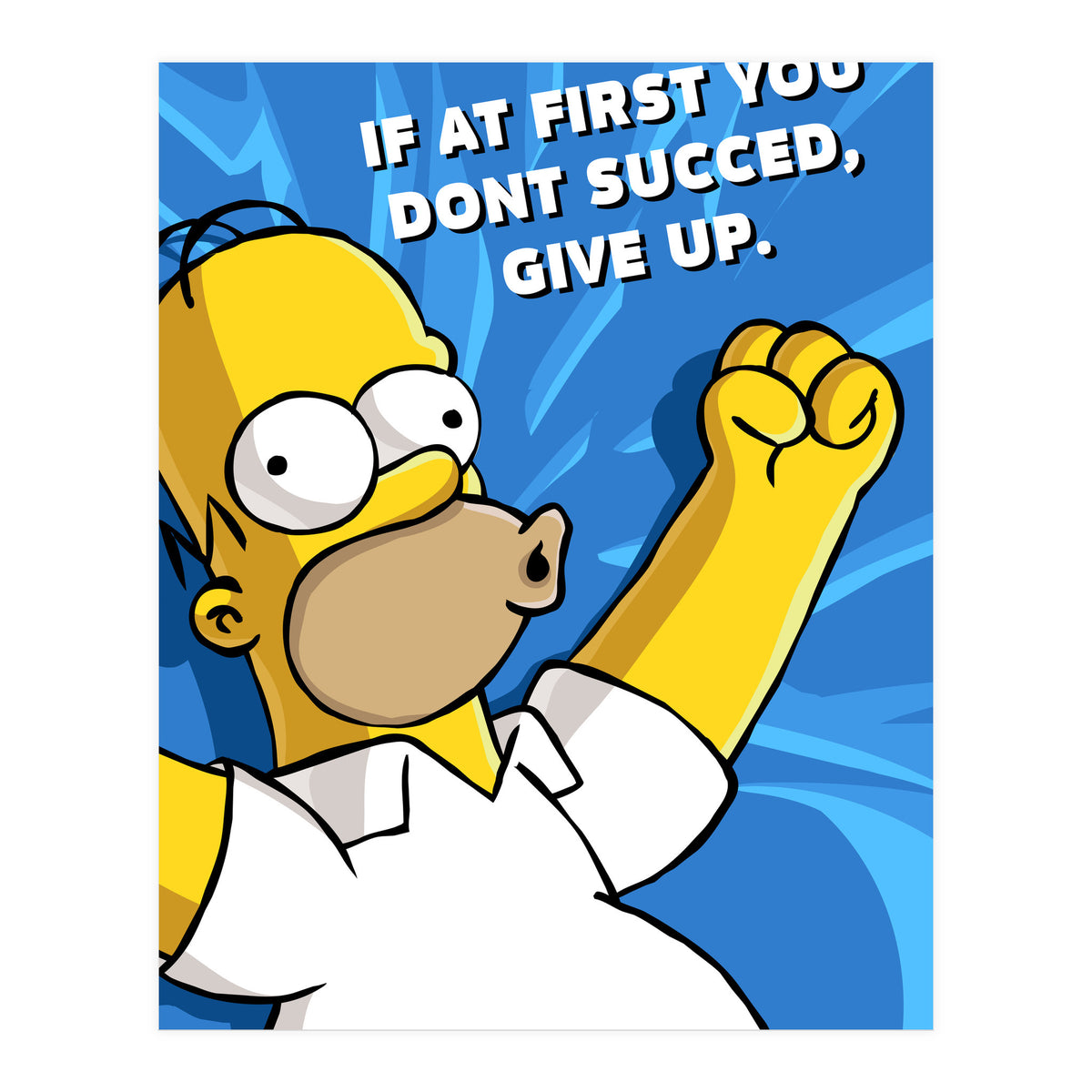 Homer Simpsons (Print Only)