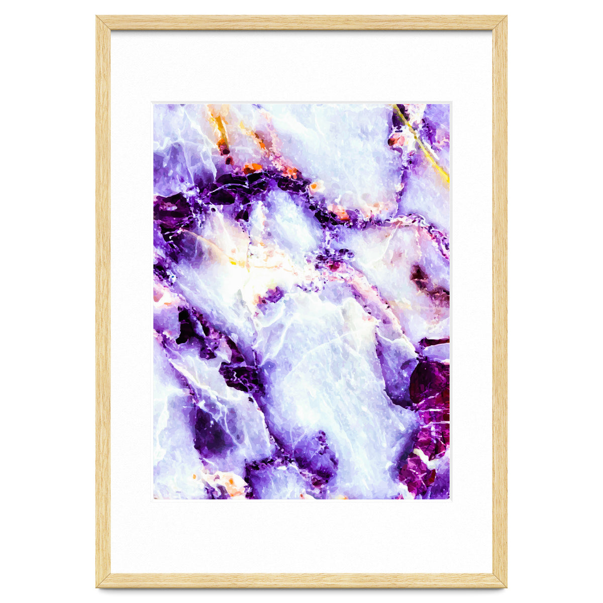 Purple marbling I