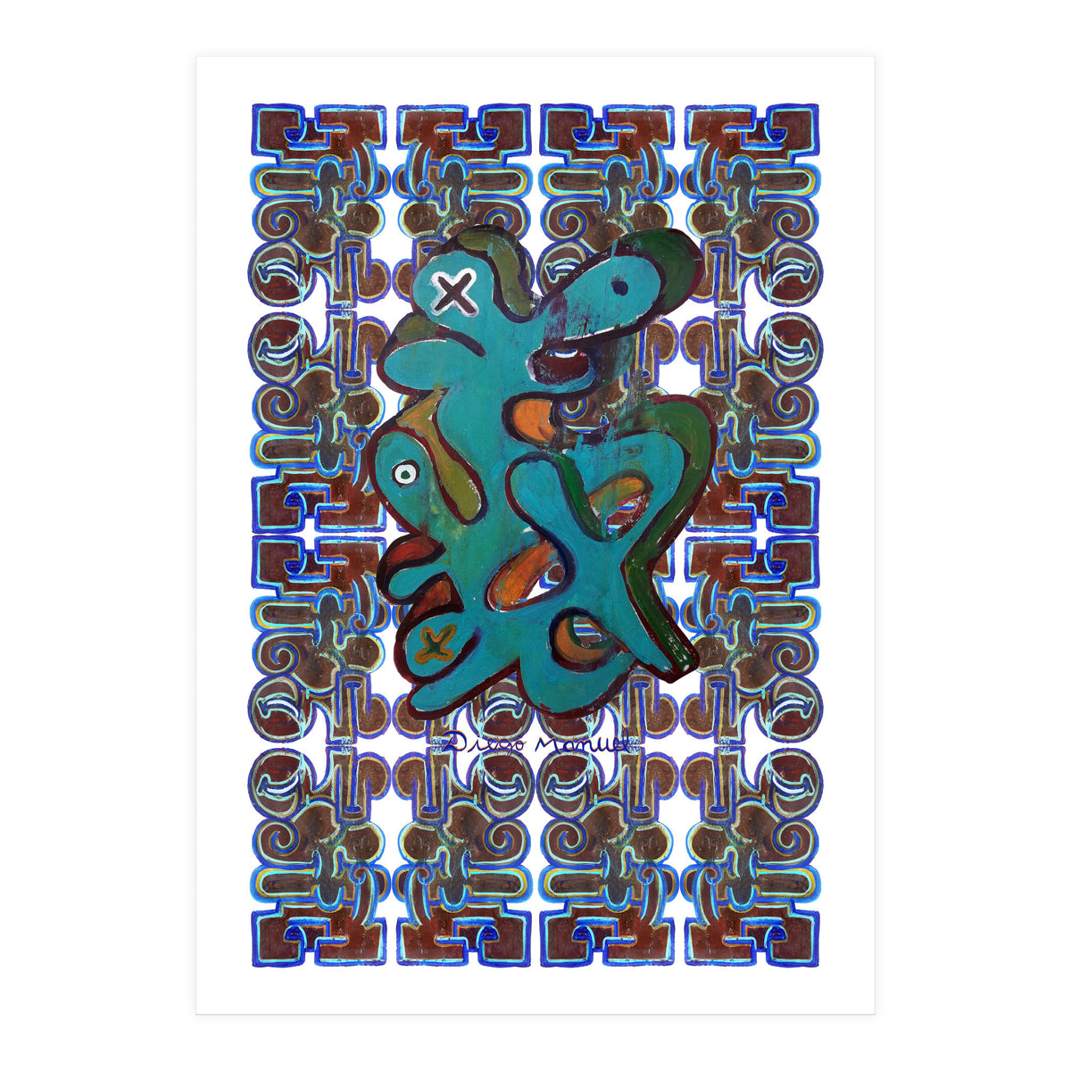 Garffiti 21 And 25 Tapiz C (Print Only)