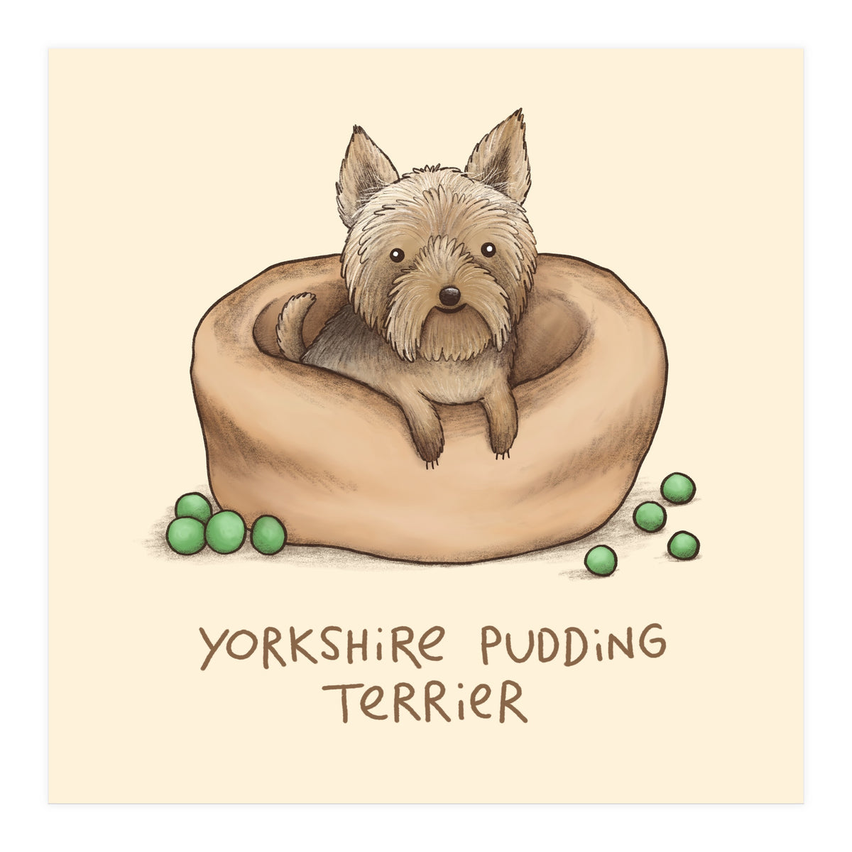 Yorkshire Pudding Terrier (Print Only)