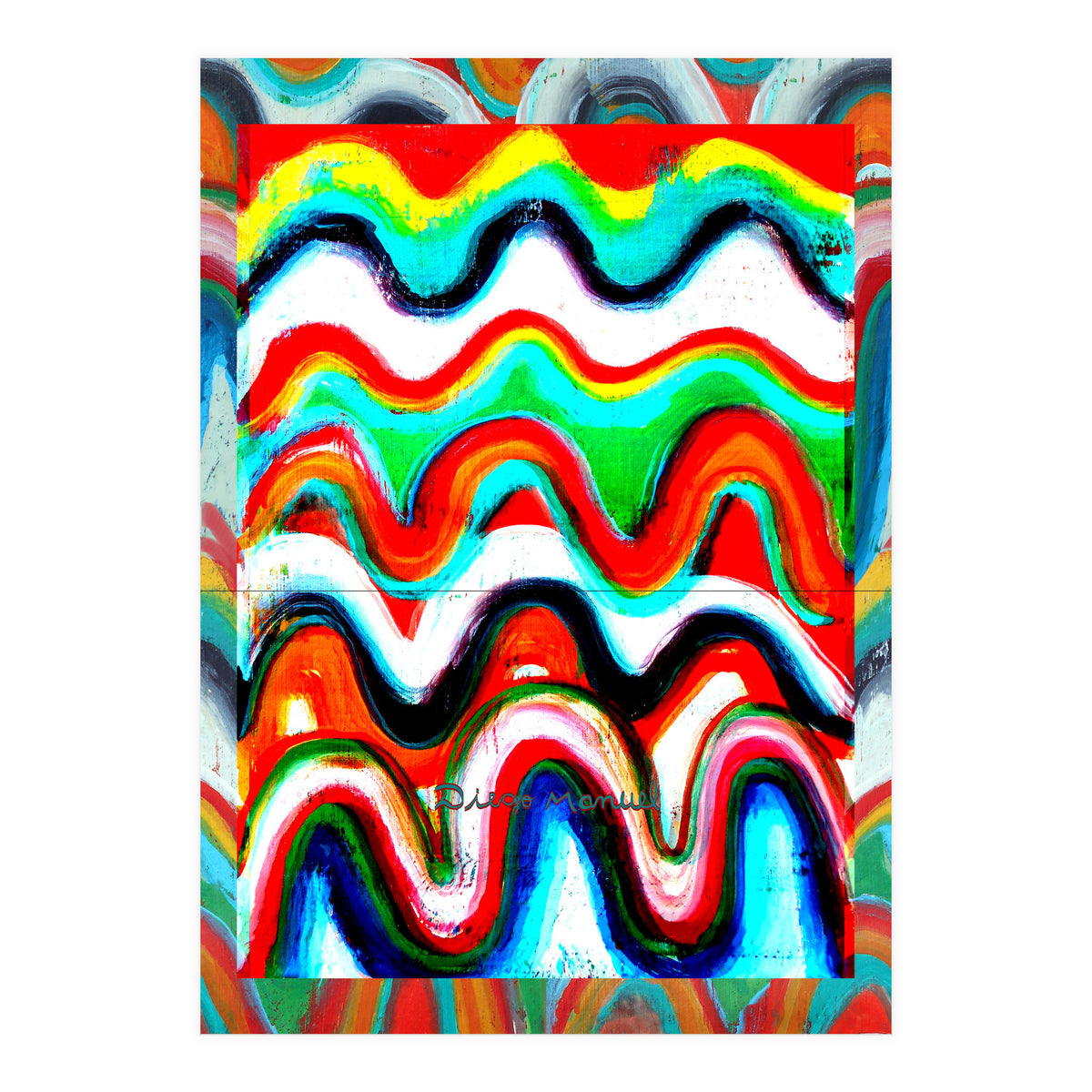 Pop Abstract A 3 (Print Only)