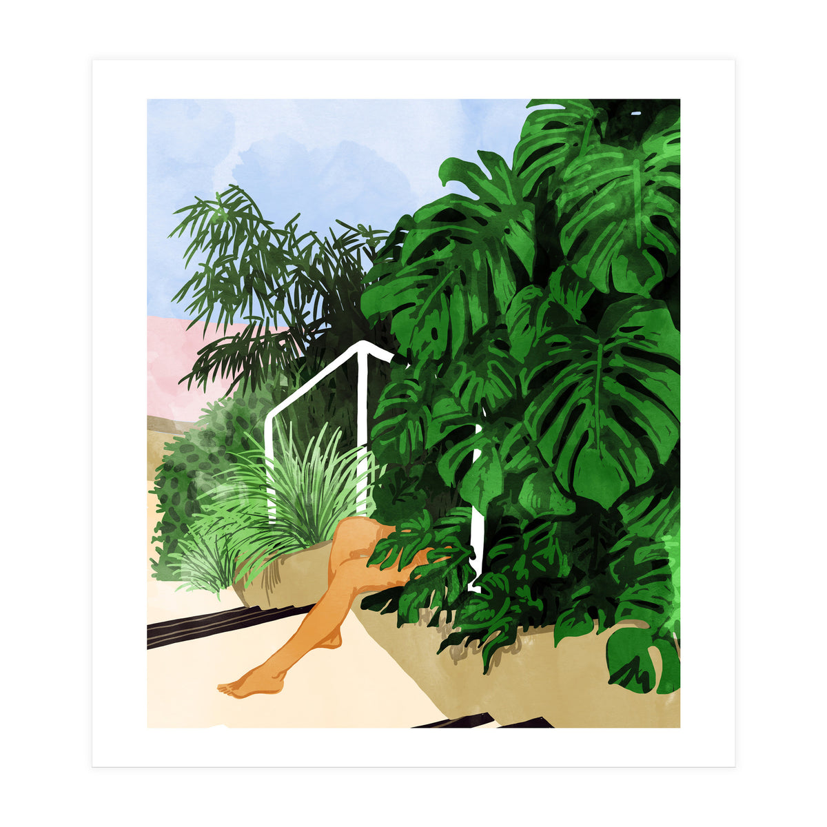 Hiding In Green (Print Only)