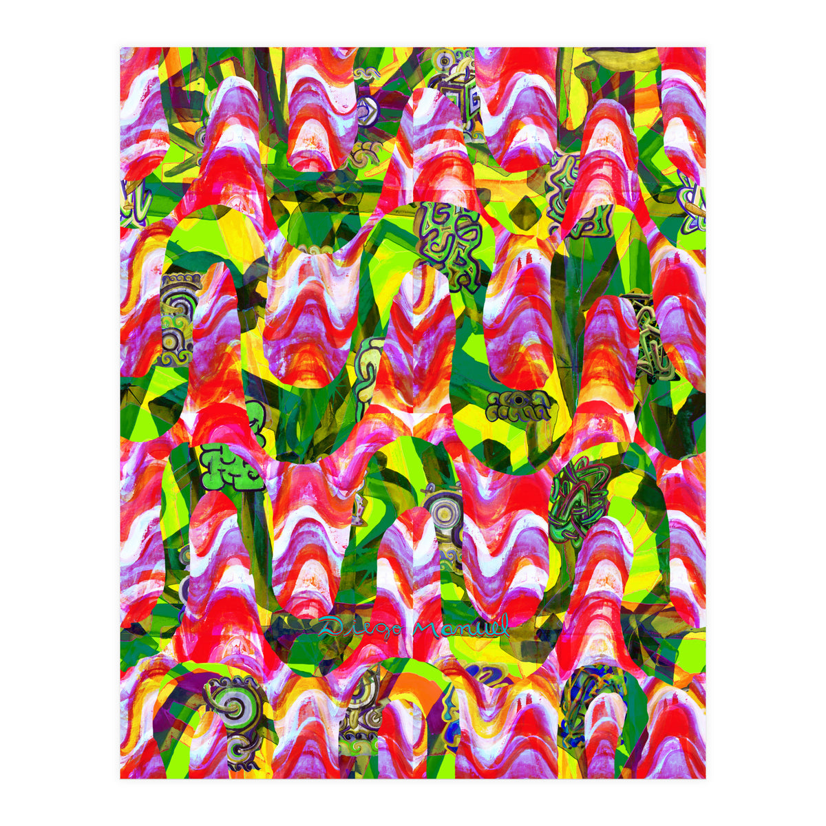 Pop Abstract 17 (Print Only)