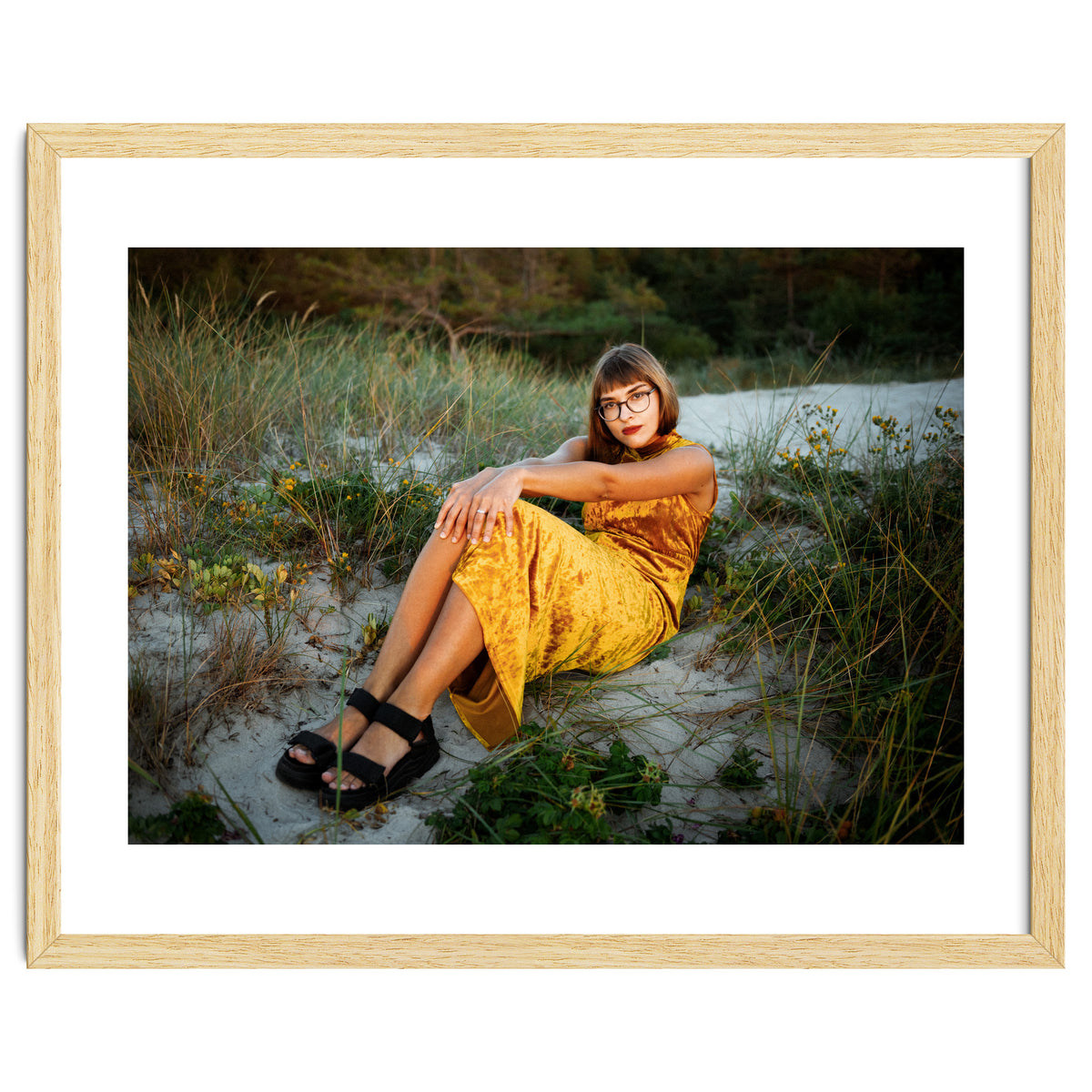 Golden Hour, Golden Dress