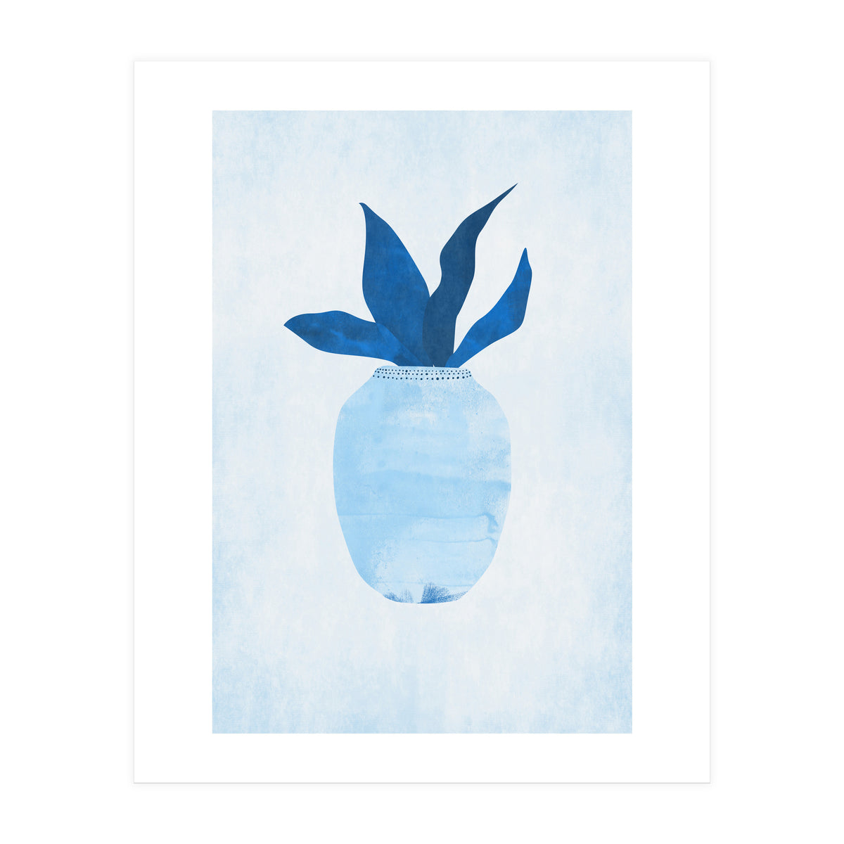Blue vase (Print Only)