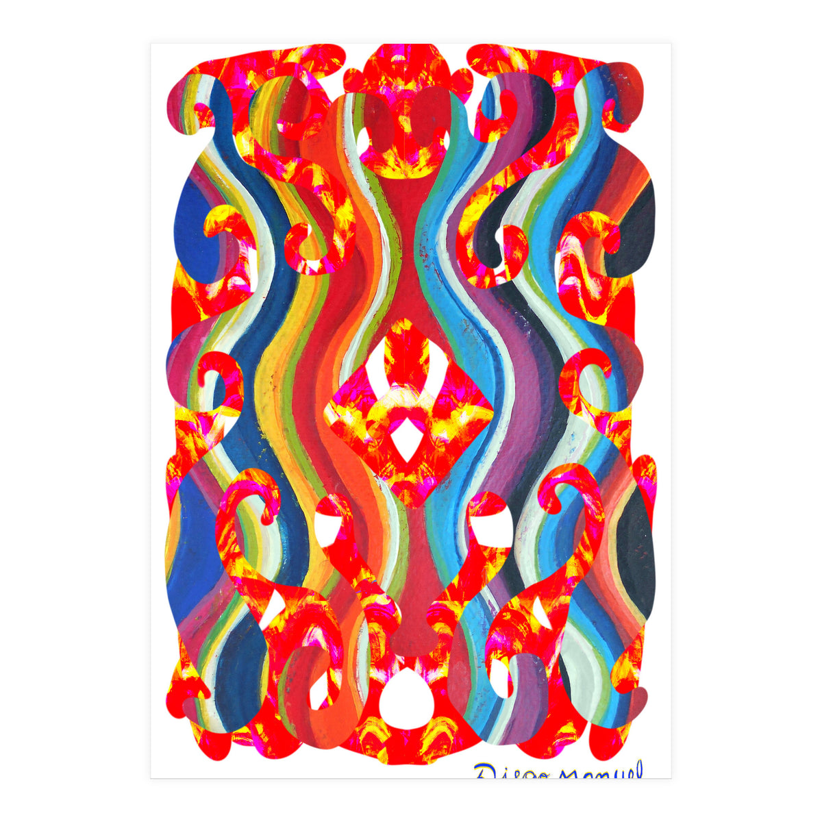 Pop Abstract Asimetrico 31 Copia (Print Only)