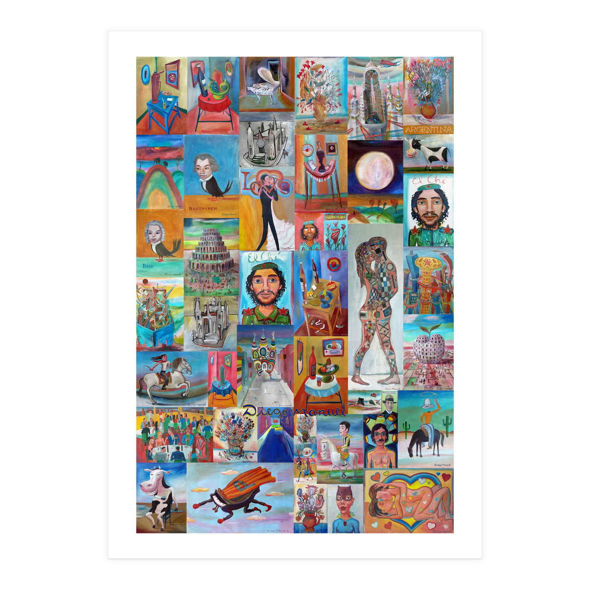 Expo Paintings 1 (Print Only)