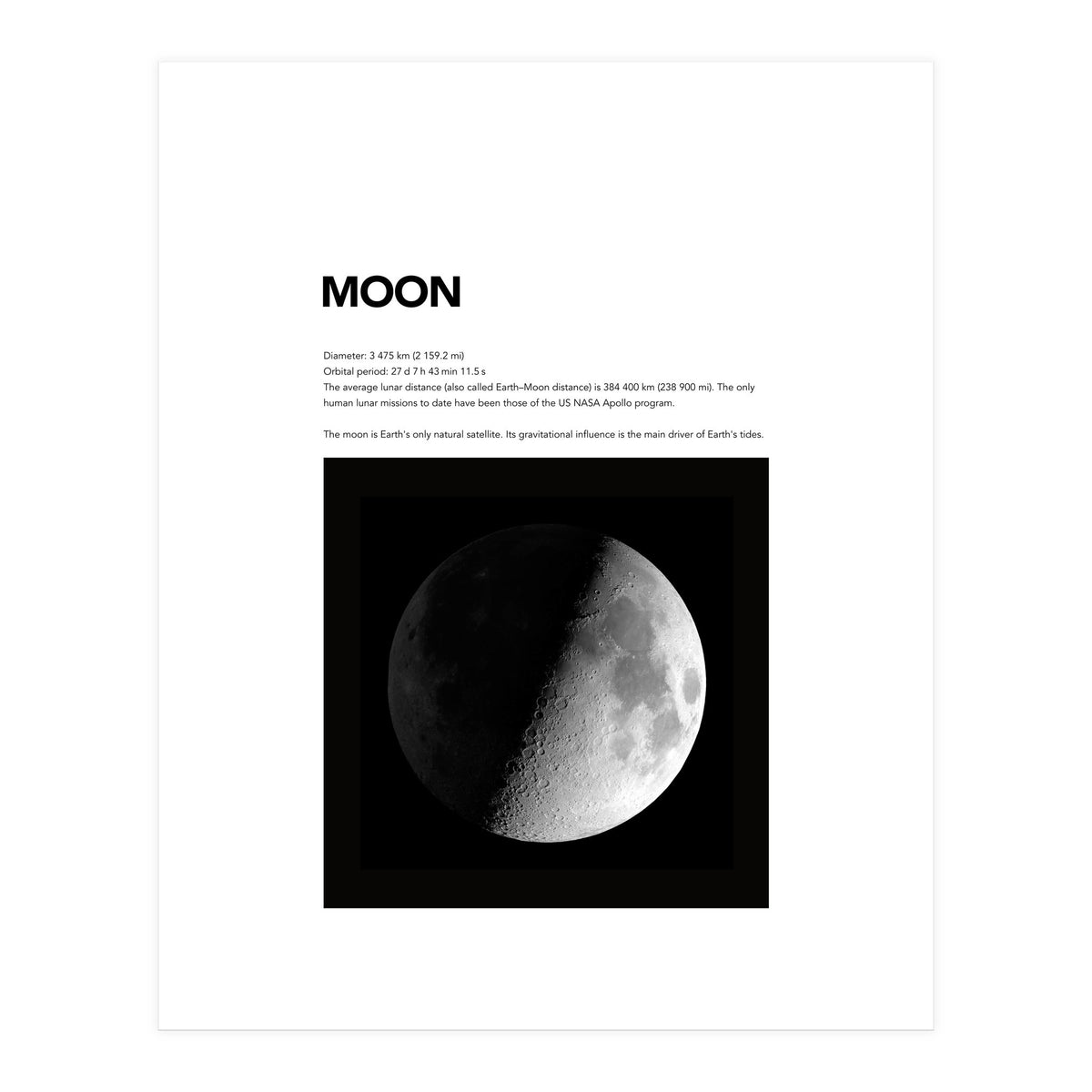 MOON (Print Only)