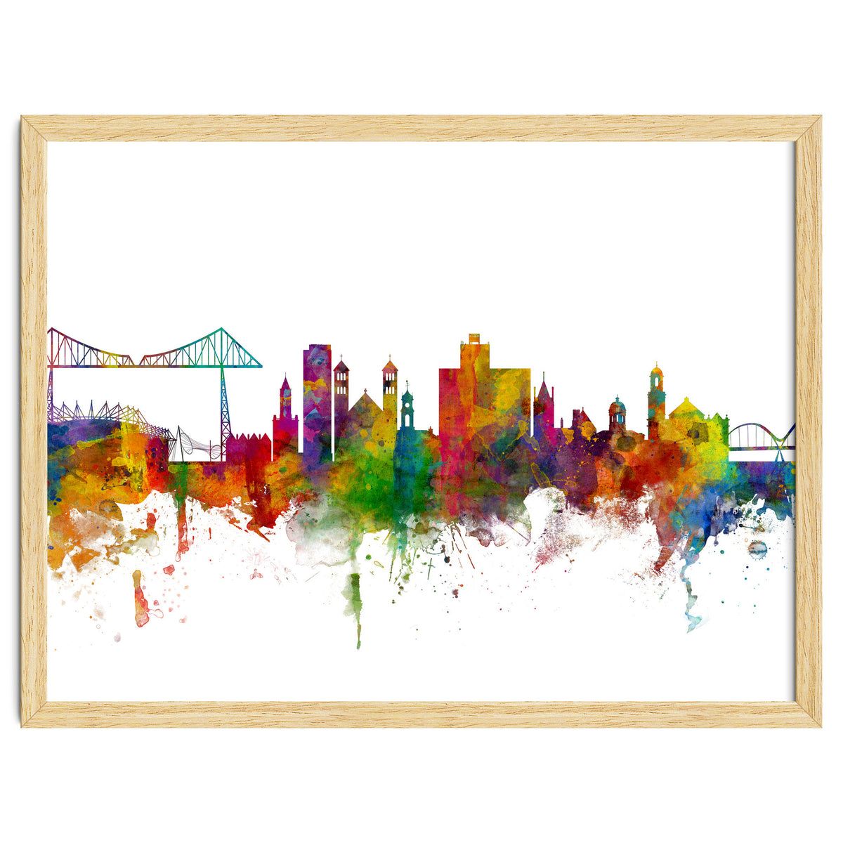 Middlesbrough England Skyline