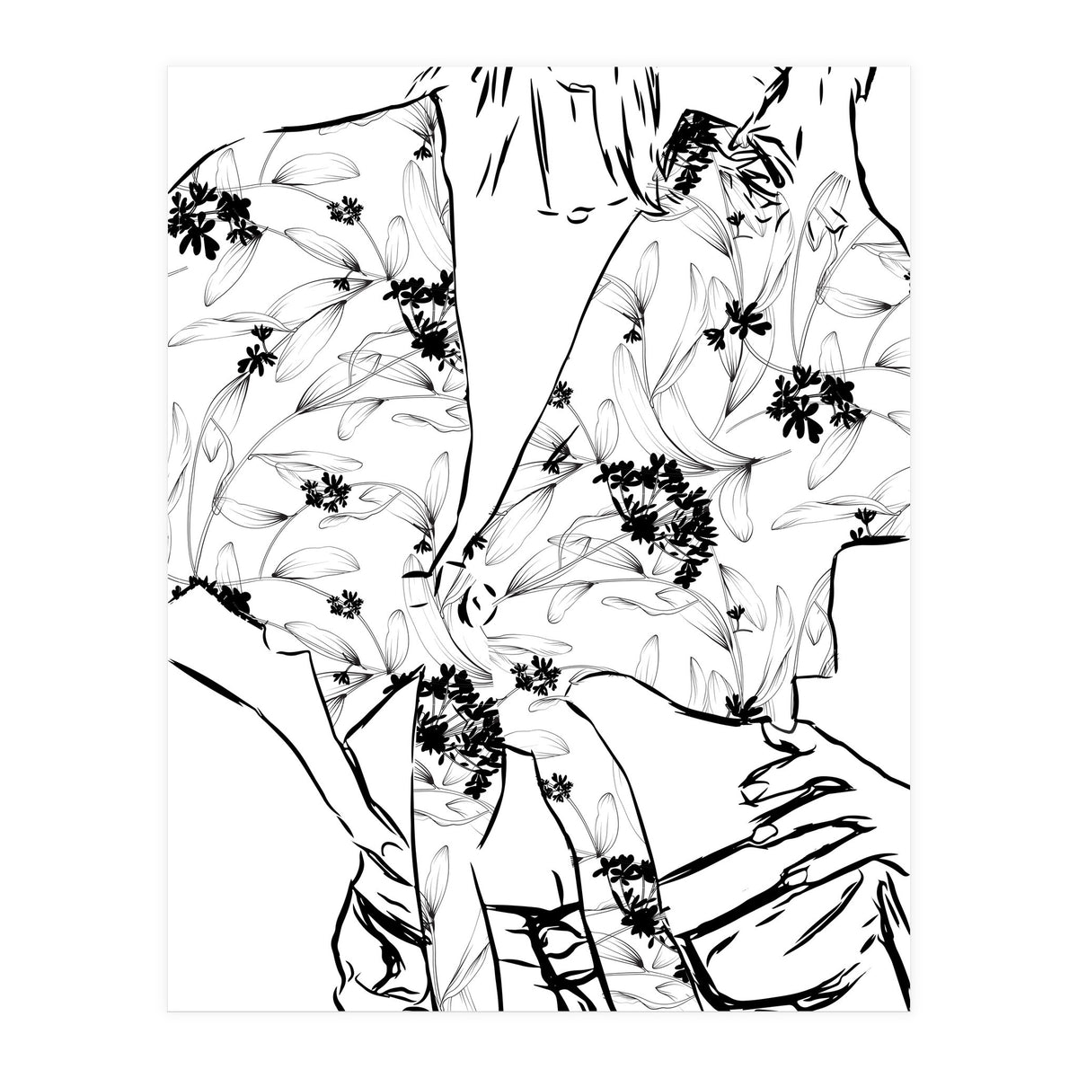 Fashionista || #illustration #fashion (Print Only)