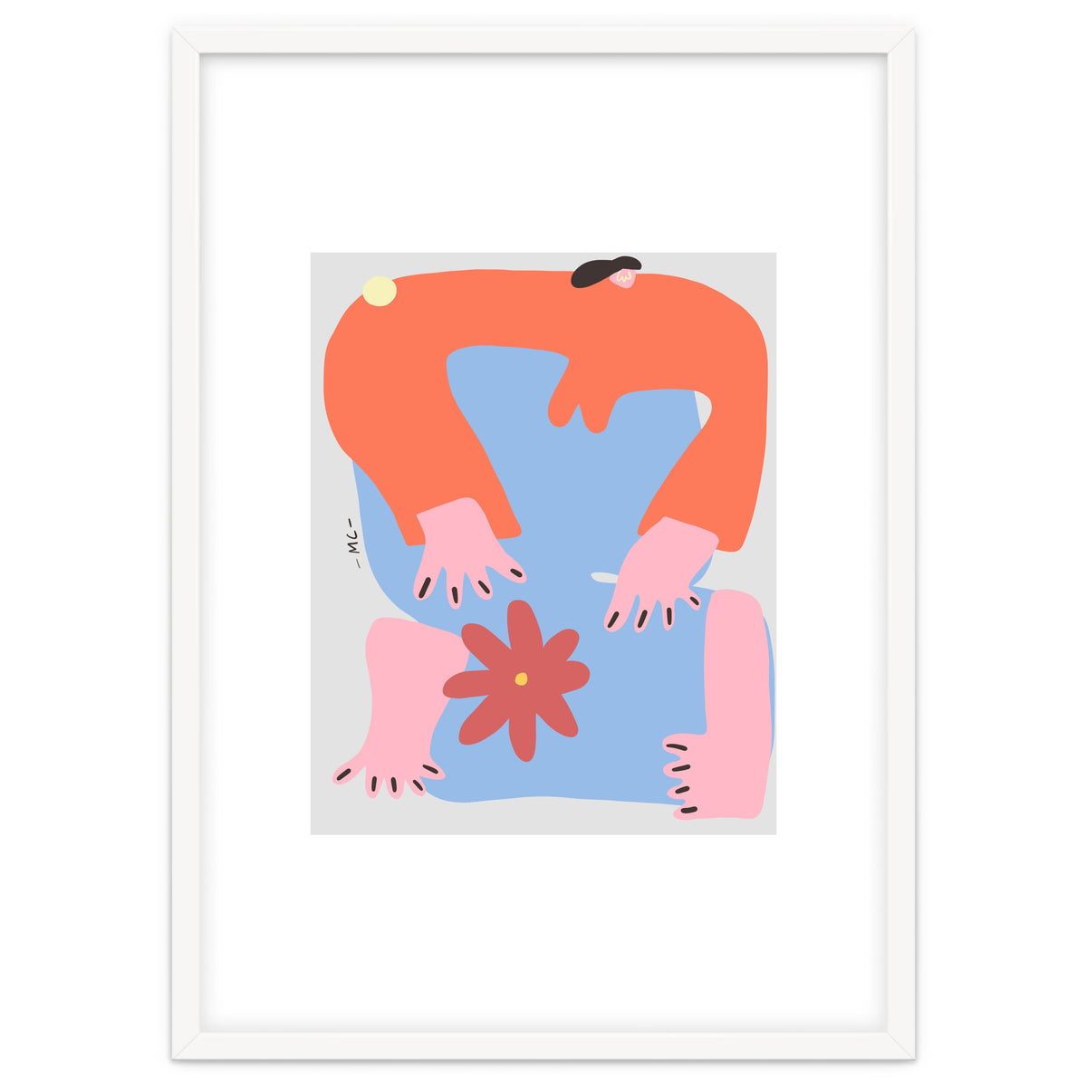 Women And The Flower